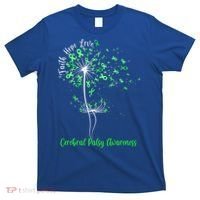 Dandelion Faith Hope Love Cerebral Palsy Awareness Flower Gift T-Shirt thumb 0