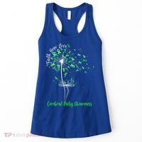Dandelion Faith Hope Love Cerebral Palsy Awareness Flower Gift Women's Tank Top thumb 0