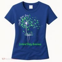 Dandelion Faith Hope Love Cerebral Palsy Awareness Flower Gift Women's T-Shirt thumb 0