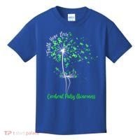 Dandelion Faith Hope Love Cerebral Palsy Awareness Flower Gift Kids T-Shirt thumb 0