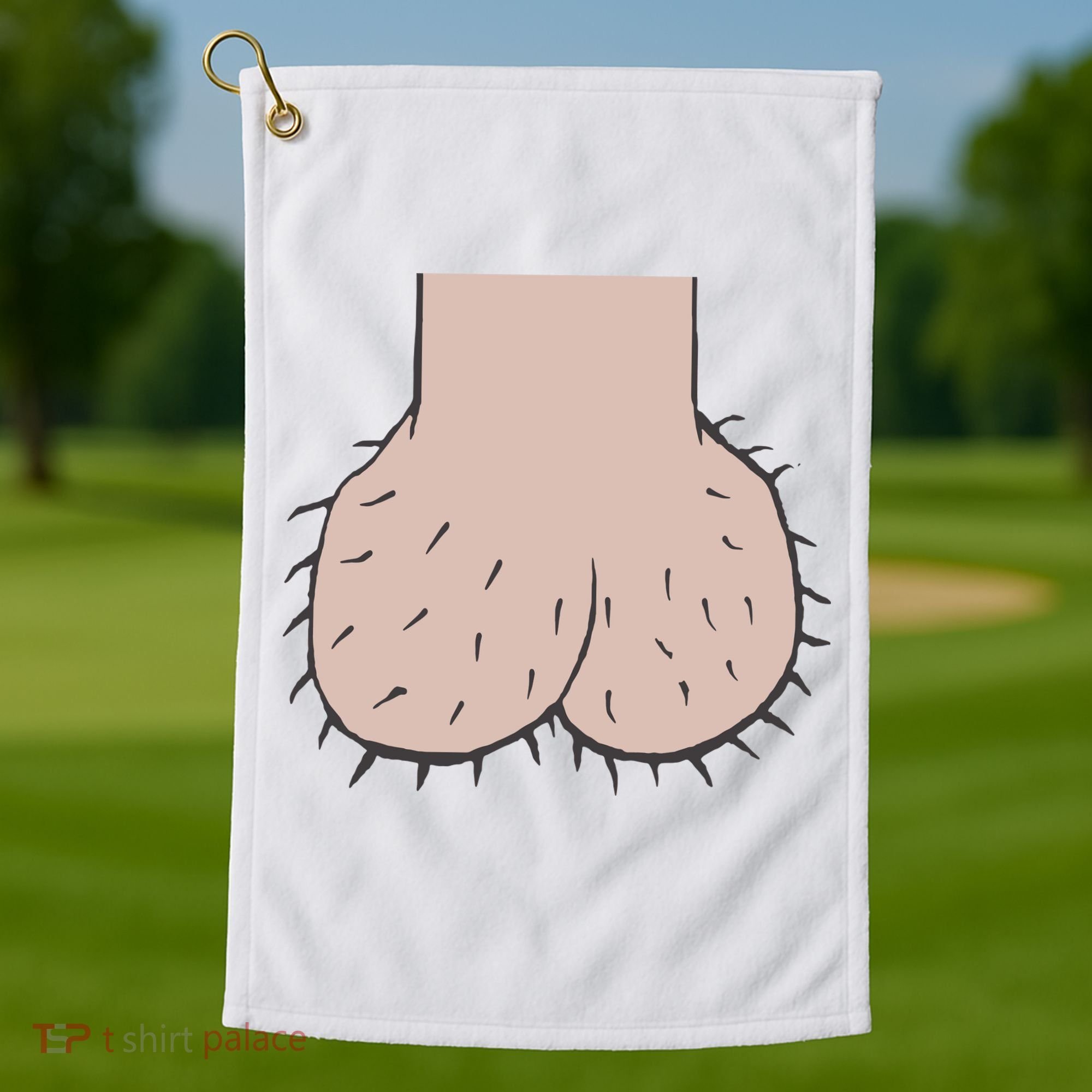 Dickhead Funny Halloween Dick Head Costume Tee Funny Golf Towel