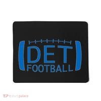 Detroit Football Honolulu Blue & Silver Fan Mousepad thumb 0