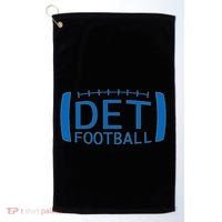 Detroit Football Honolulu Blue & Silver Fan Golf Towel thumb 0