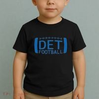 Detroit Football Honolulu Blue & Silver Fan Toddler T-Shirt thumb 2