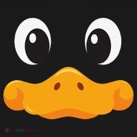 Duck Face Halloween Costume Birthday Idea Cute Funny Ornament thumb 1
