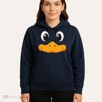Duck Face Halloween Costume Birthday Idea Cute Funny Hoodie thumb 5
