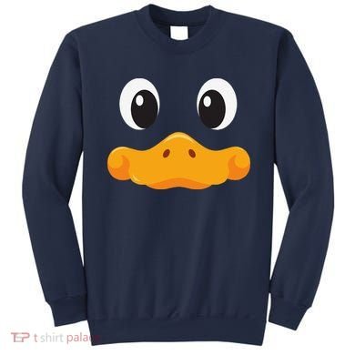 Duck Face Halloween Costume Birthday Idea Cute Funny Sweatshirt