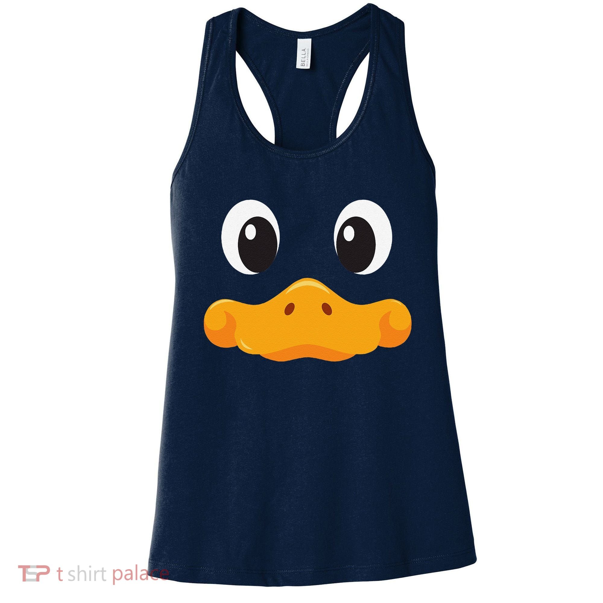 Duck Face Halloween Costume Birthday Idea Cute Funny Women's Tank Top