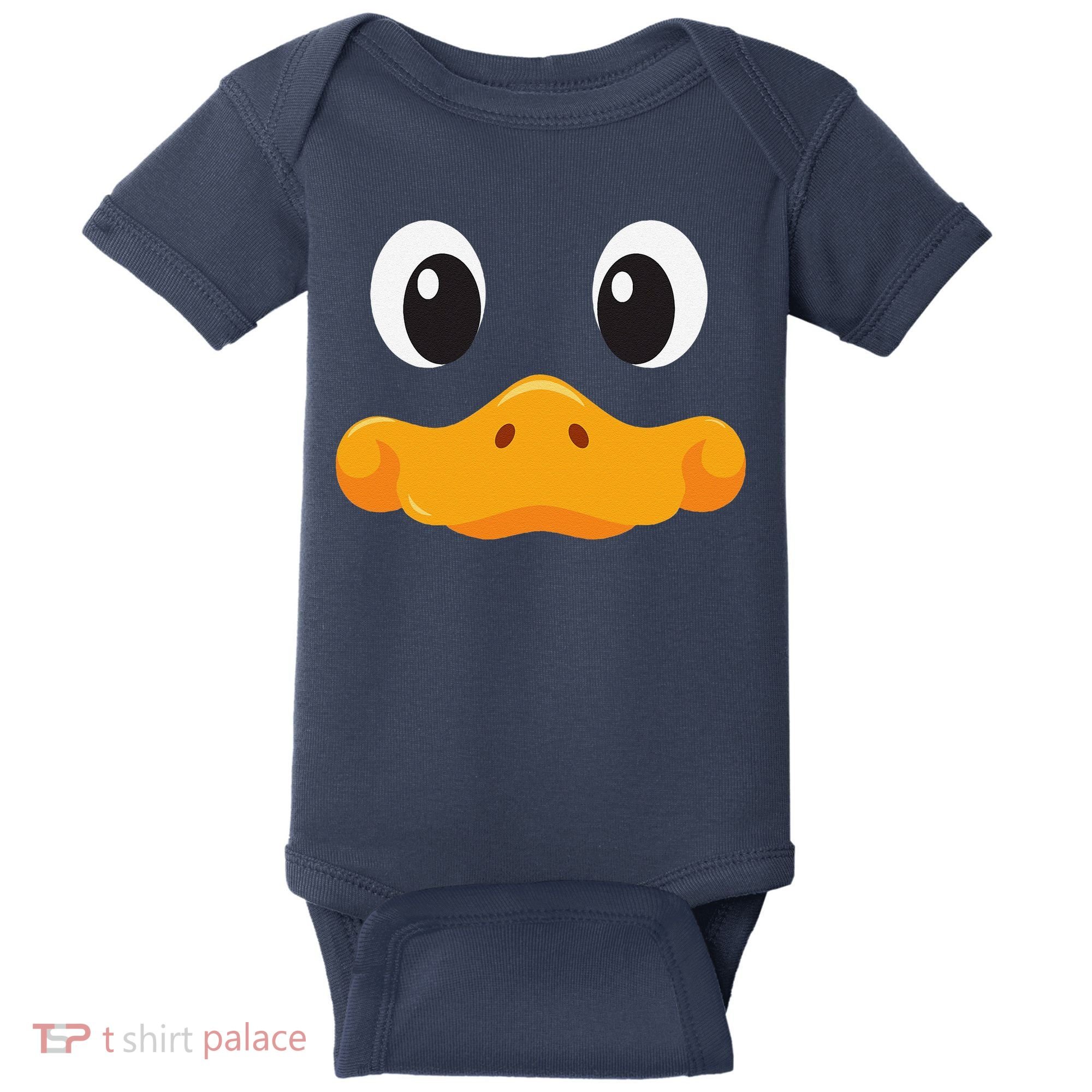 Duck Face Halloween Costume Birthday Idea Cute Funny Baby Bodysuit