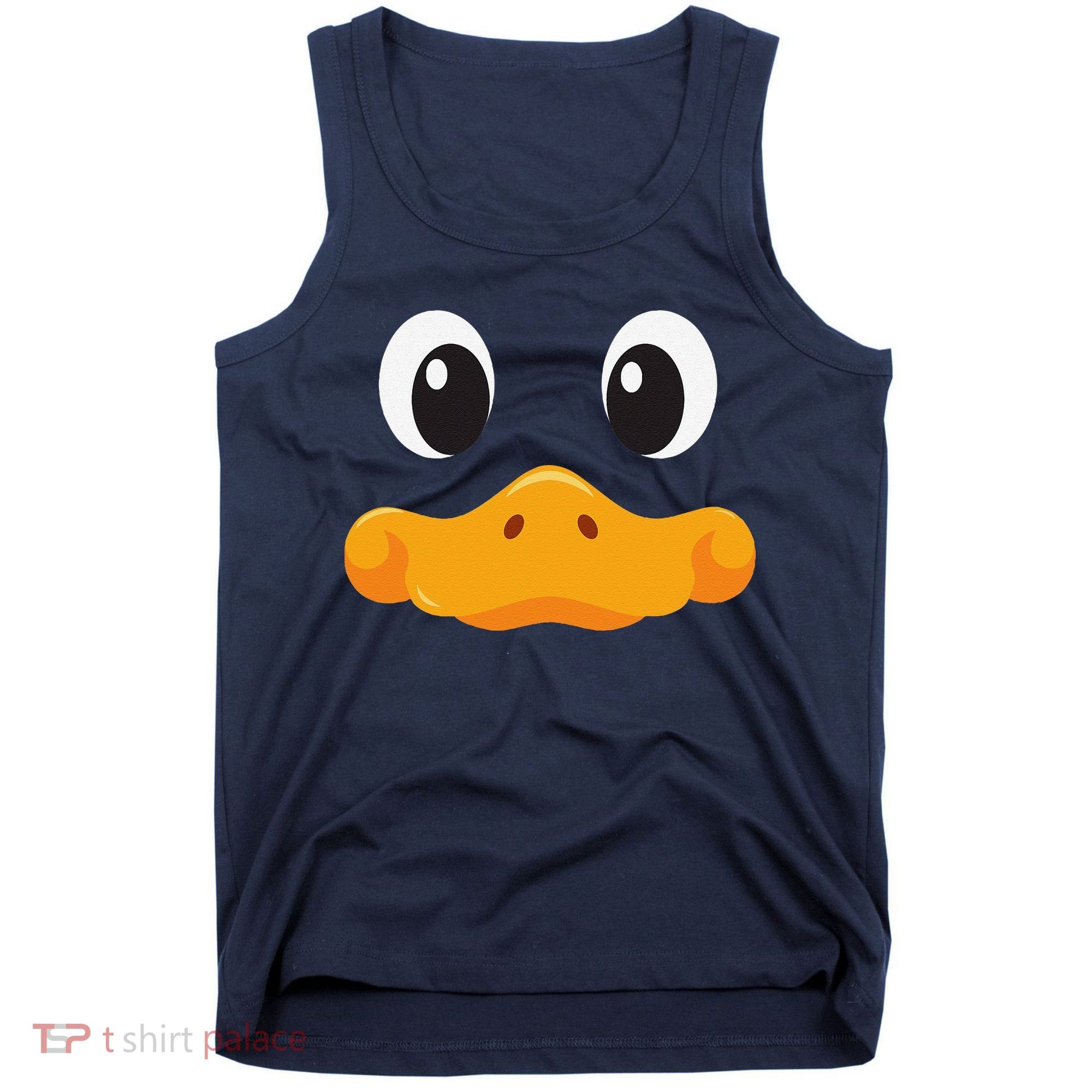 Duck Face Halloween Costume Birthday Idea Cute Funny Tank Top