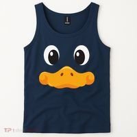 Duck Face Halloween Costume Birthday Idea Cute Funny Tank Top thumb 2