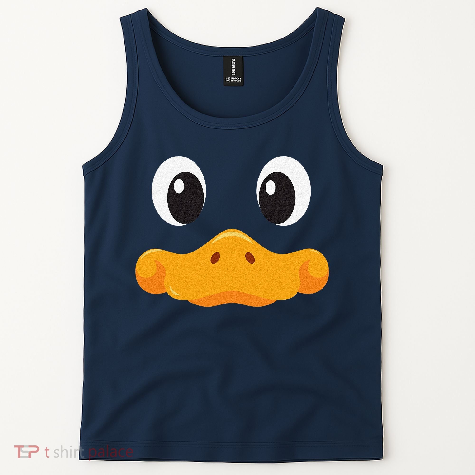 Duck Face Halloween Costume Birthday Idea Cute Funny Tank Top