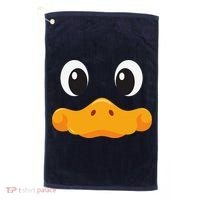 Duck Face Halloween Costume Birthday Idea Cute Funny Golf Towel thumb 0