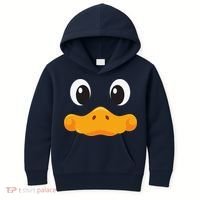 Duck Face Halloween Costume Birthday Idea Cute Funny Kids Hoodie thumb 0
