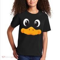 Duck Face Halloween Costume Birthday Idea Cute Funny Kids T-Shirt thumb 2