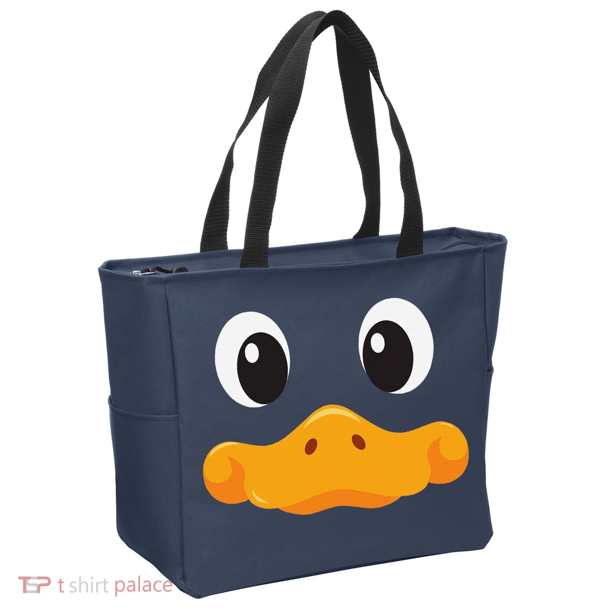Duck Face Halloween Costume Birthday Idea Cute Funny Tote Bag