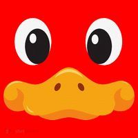 Duck Face Halloween Costume Birthday Idea Cute Funny Santa Hat thumb 1