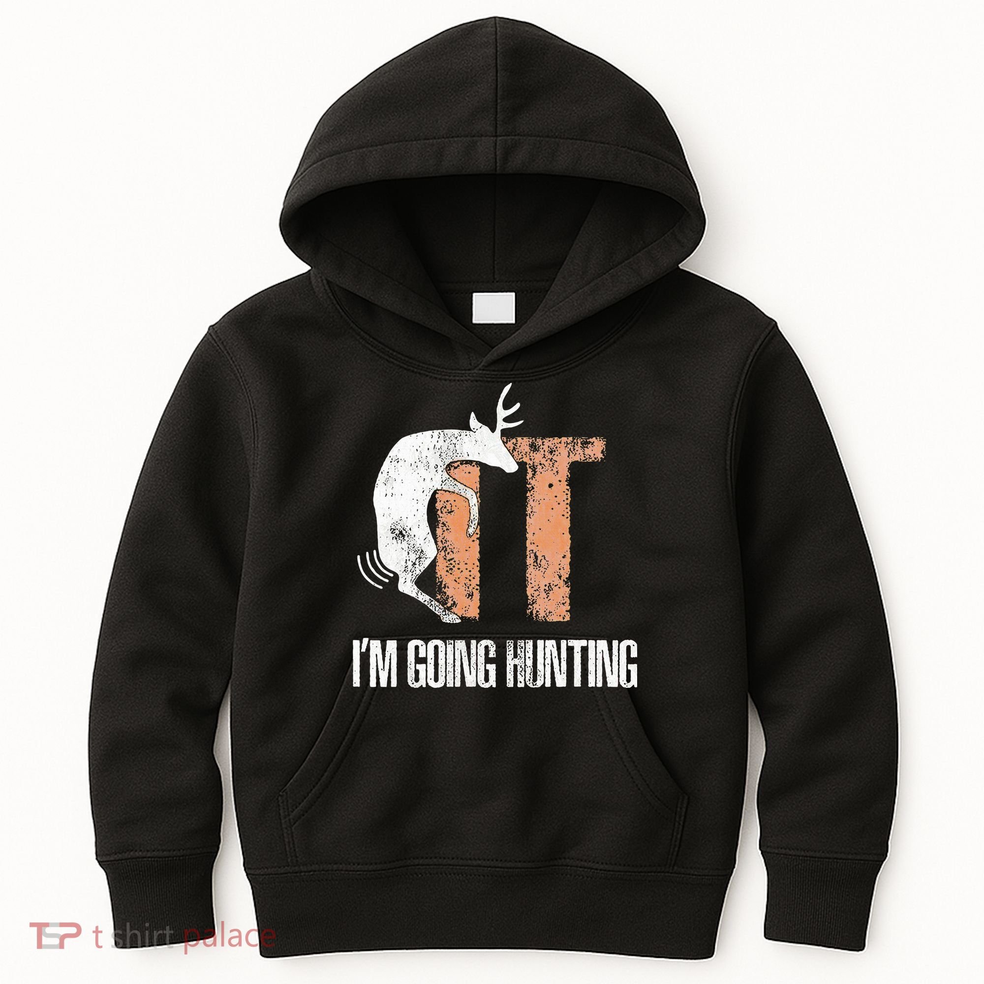 Deer Fuck It I Am Going Hunting Kids Hoodie