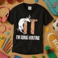 Deer Fuck It I Am Going Hunting Kids T-Shirt thumb 3