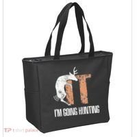 Deer Fuck It I Am Going Hunting Tote Bag thumb 2
