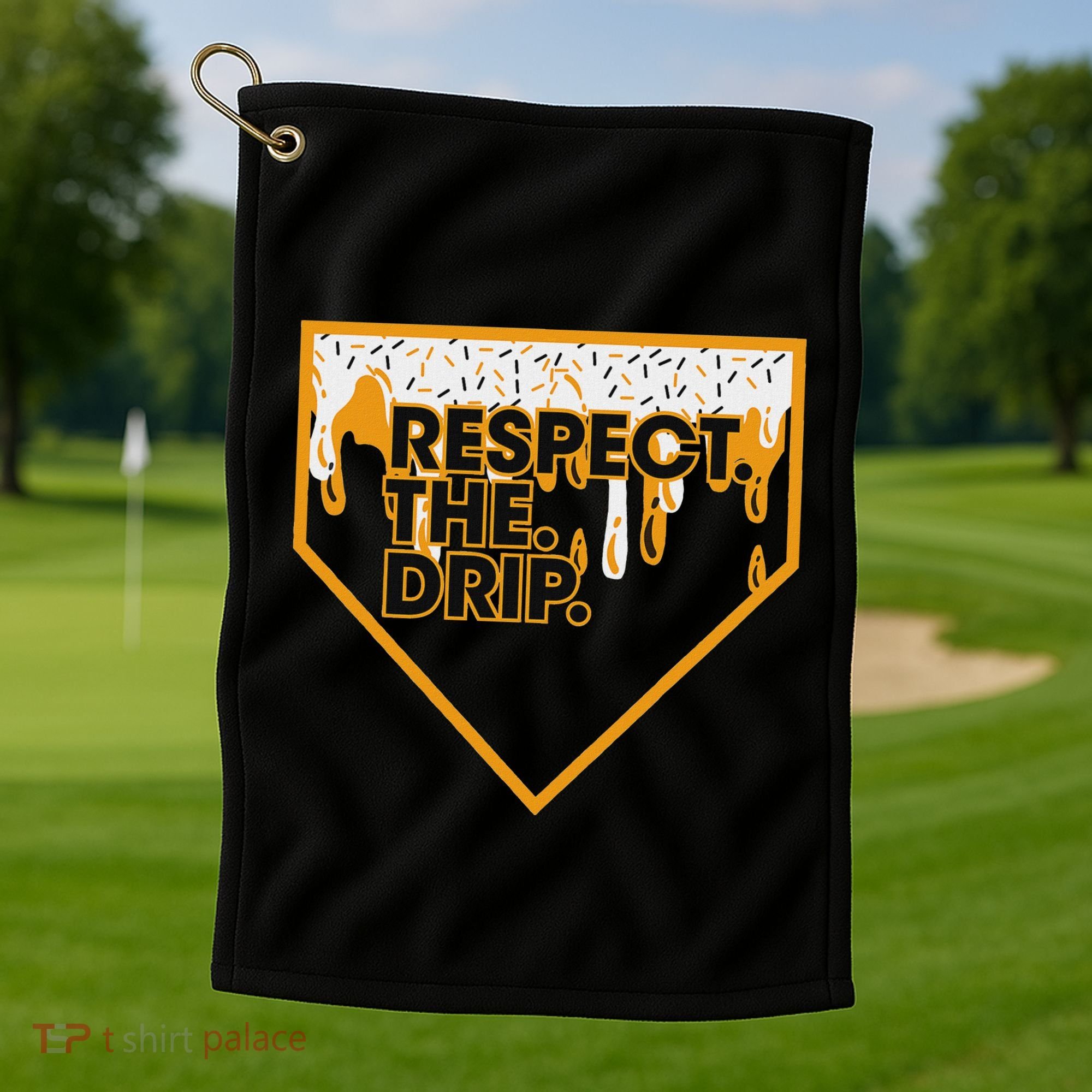 Drip For Ice Cream Spinkle Golf Towel