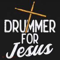 Drummer For Jesus God Drumming Christian Men Hoodie thumb 7