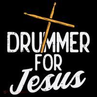 Drummer For Jesus God Drumming Christian Men Women's Hoodie thumb 2