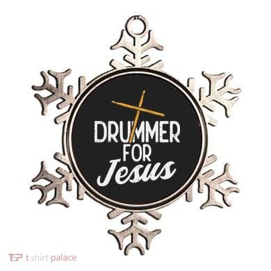 Drummer For Jesus God Drumming Christian Men Ornament