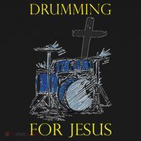 Drumming For Jesus Drummer Drums USA-Made Doggie Bandana thumb 2