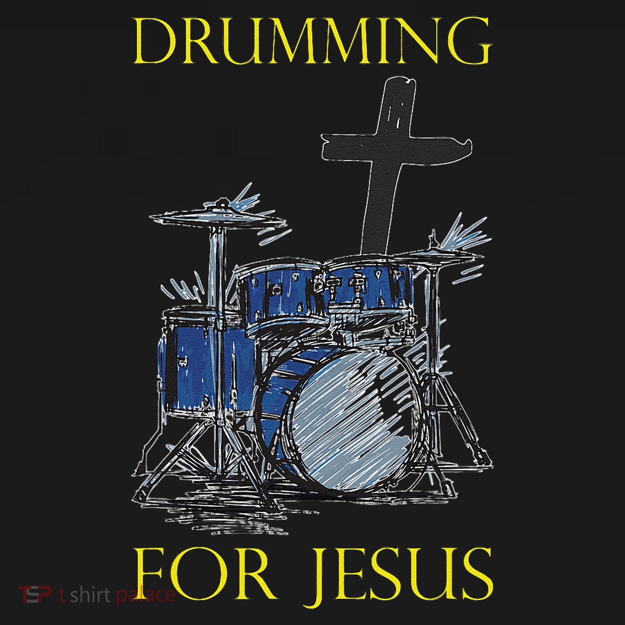 Drumming For Jesus Drummer Drums Ornament
