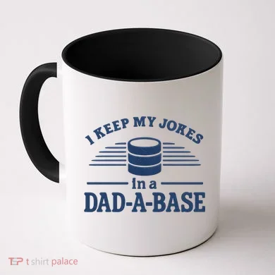 Dad-A-Base Funny Joke Storage Coffee Mug