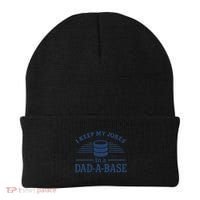 Dad-A-Base Funny Joke Storage Beanie thumb 0