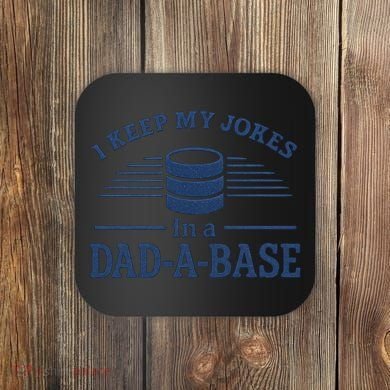 Dad-A-Base Funny Joke Storage Coaster