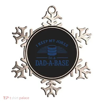 Dad-A-Base Funny Joke Storage Ornament