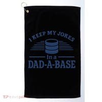 Dad-A-Base Funny Joke Storage Golf Towel thumb 0