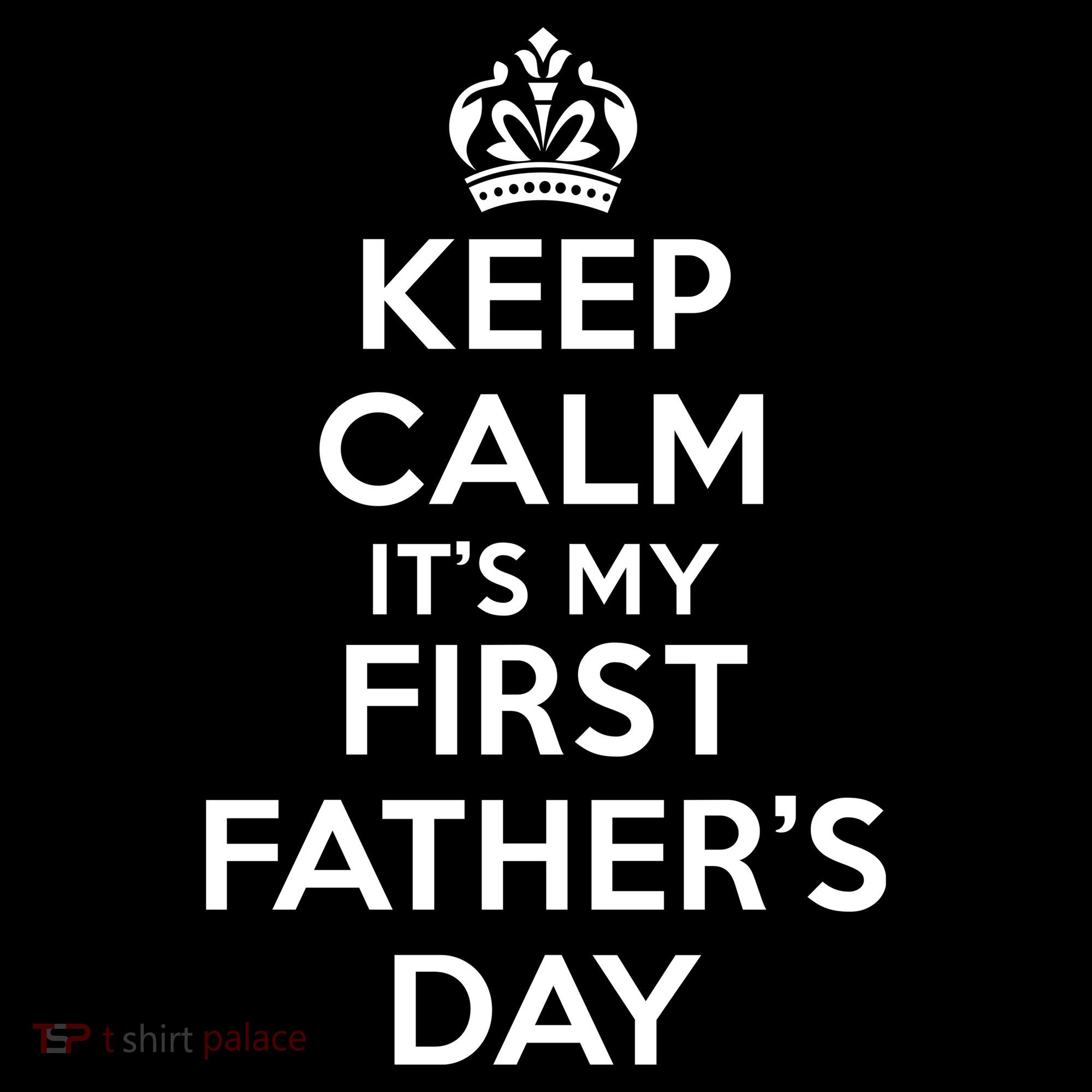 Keep Calm ItS My First FatherS Day Funny Ornament