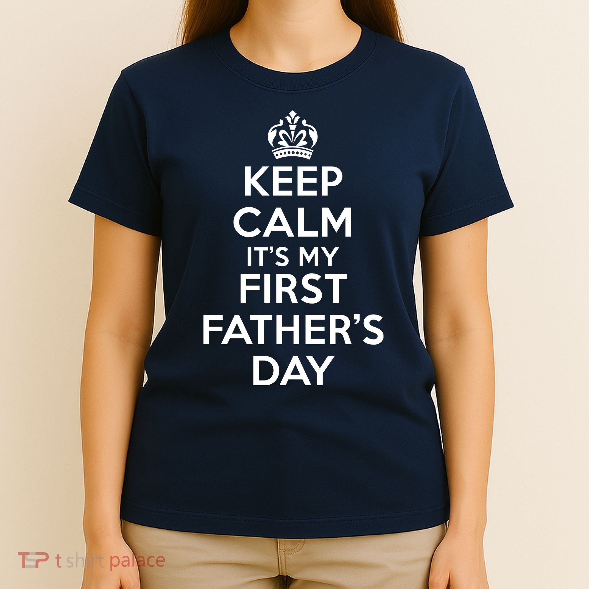 Keep Calm ItS My First FatherS Day Funny T-Shirt