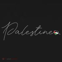 Dawlat Filastin Love Palestinian Flag Heart On Palestine Gift Cropped Pullover Crew thumb 4