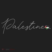 Dawlat Filastin Love Palestinian Flag Heart On Palestine Gift Plastic Christmas Ball Ornament thumb 1
