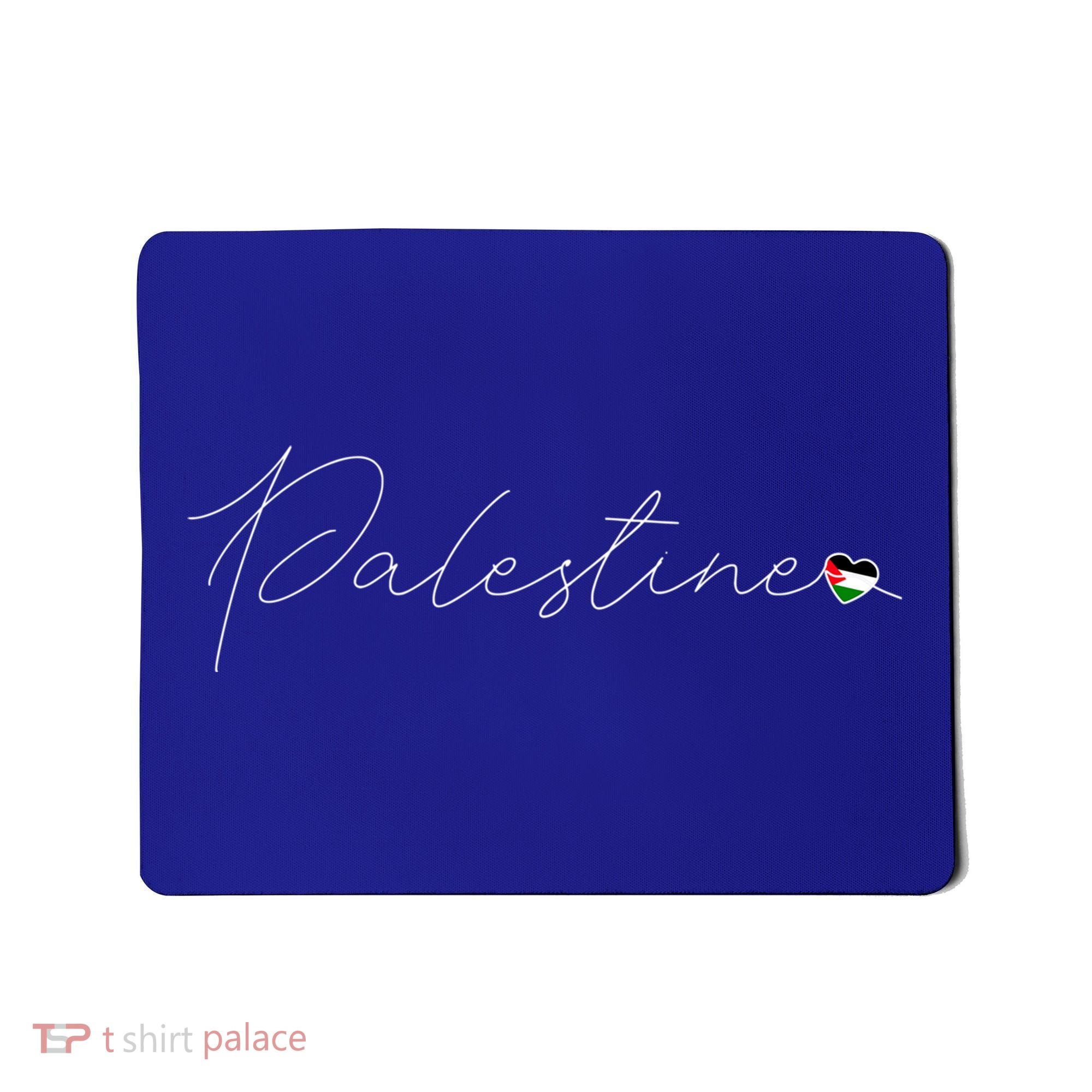 Dawlat Filastin Love Palestinian Flag Heart On Palestine Gift Mousepad