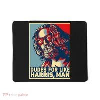 Dudes For Like Harris Man Vote Kamala For President Mousepad thumb 0