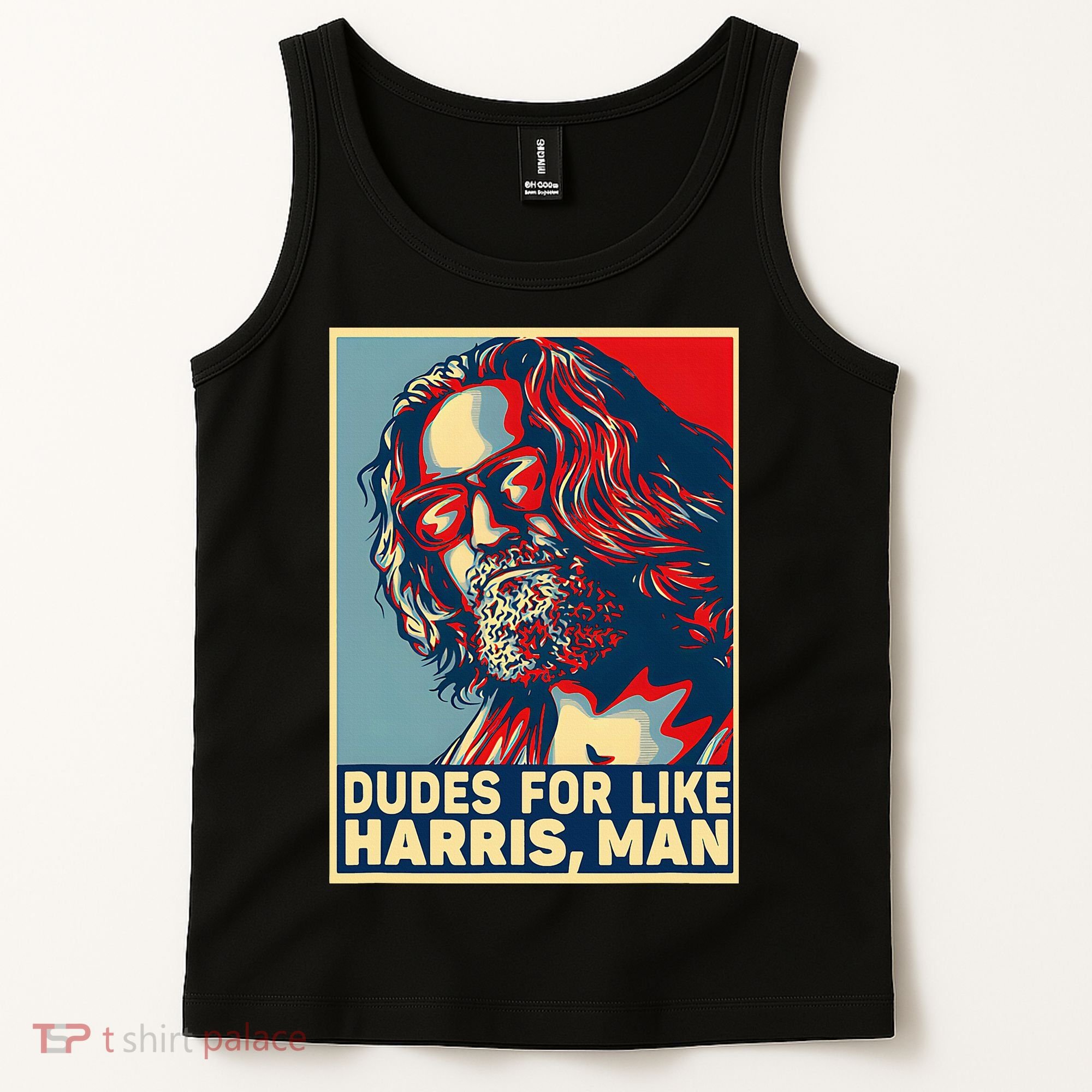 Dudes For Like Harris Man Vote Kamala For President Tank Top