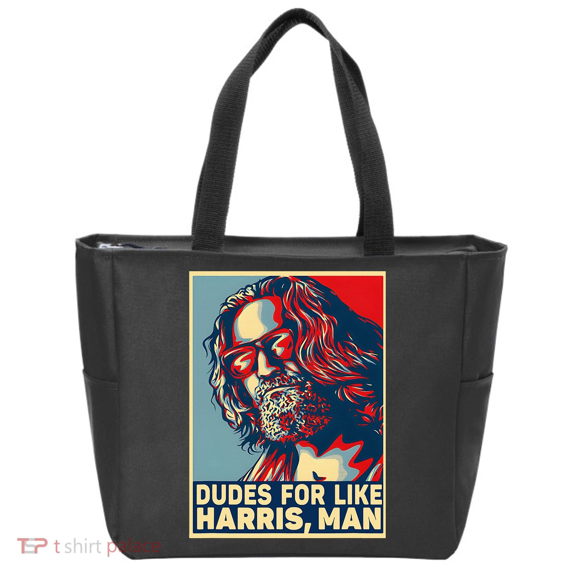 Dudes For Like Harris Man Vote Kamala For President Tote Bag