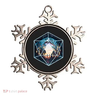 D20 Fantasy Landscape Ornament