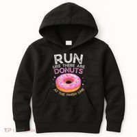 Donut Finish Line Marathon Funny Running For Men Women Kids Hoodie thumb 0