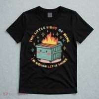 Dumpster Fire Light I'm Gonna Let It Shine Halloween T-Shirt thumb 5