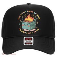 Dumpster Fire Light I'm Gonna Let It Shine Halloween Hat thumb 0