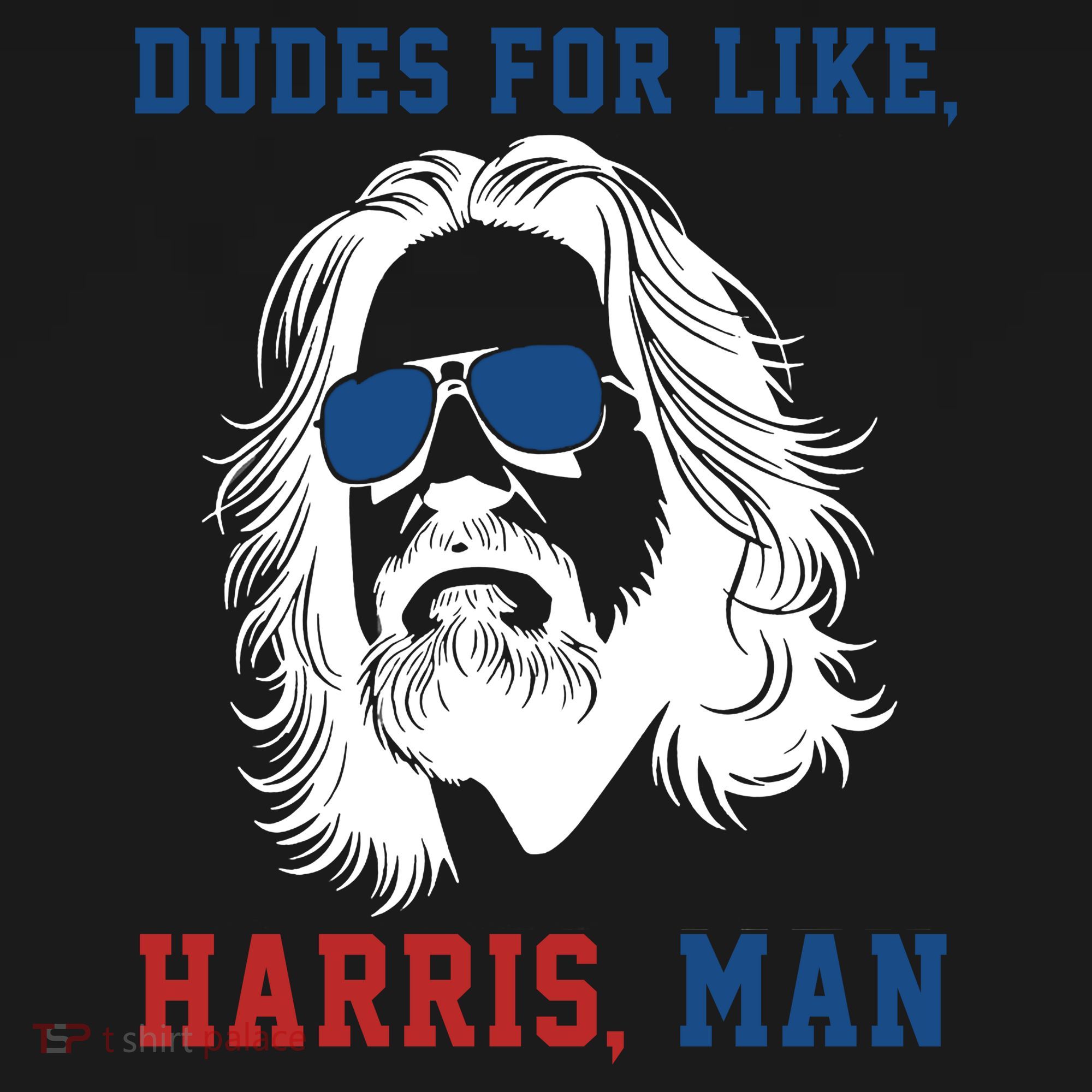 Dudes For Like Harris Man Funny Kamala Harris 2024 Coaster