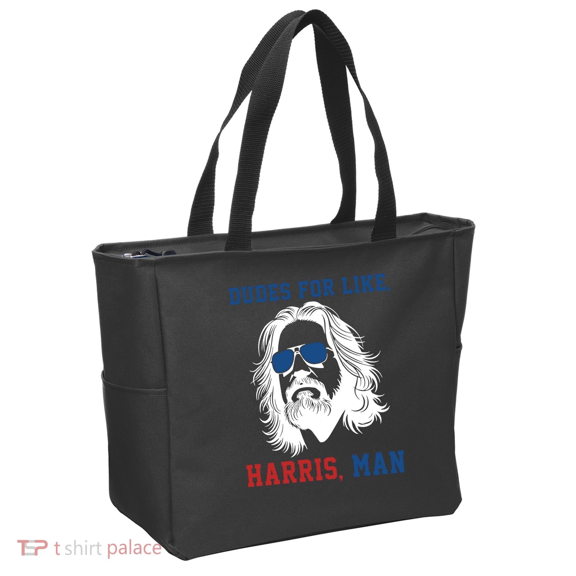 Dudes For Like Harris Man Funny Kamala Harris 2024 Tote Bag