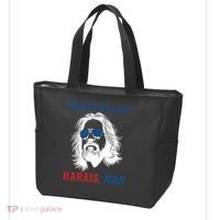Dudes For Like Harris Man Funny Kamala Harris 2024 Tote Bag thumb 3